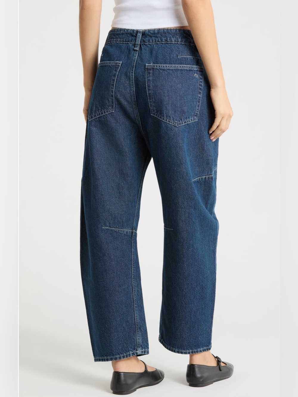 rag & bone Chase High
Rise Crop Barrel Leg Jeans
👖 size 29
Color: Grafton - Picture 2 of 13